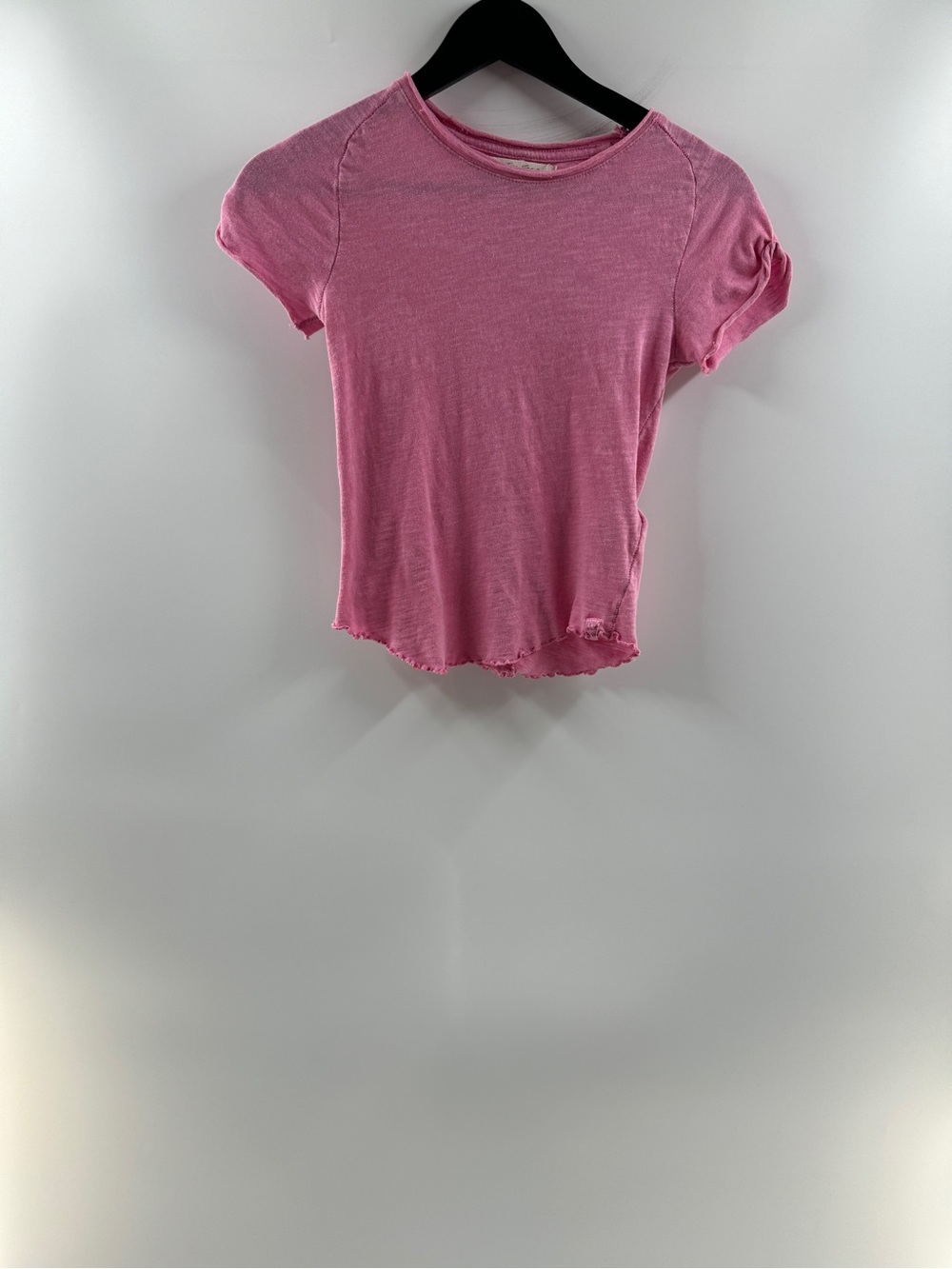 Free People We The Free Be My Baby Tee Women's XS Pink Cropped Baby Tee